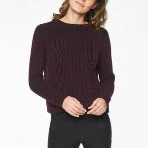 Athleta Rockland Sweater in Auberge/Black - sz XXS